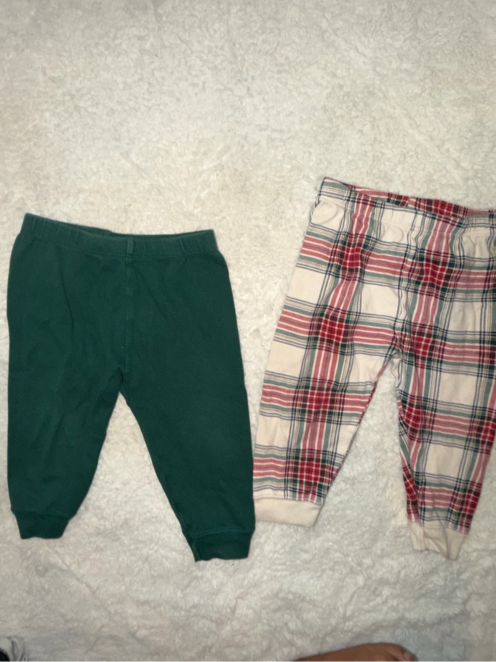 Green Kids Casual Jogger Pants - Unbranded